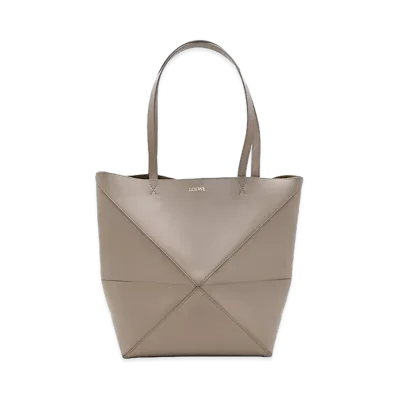 LOEWE Women's Puzzle Fold Tote "Sand"