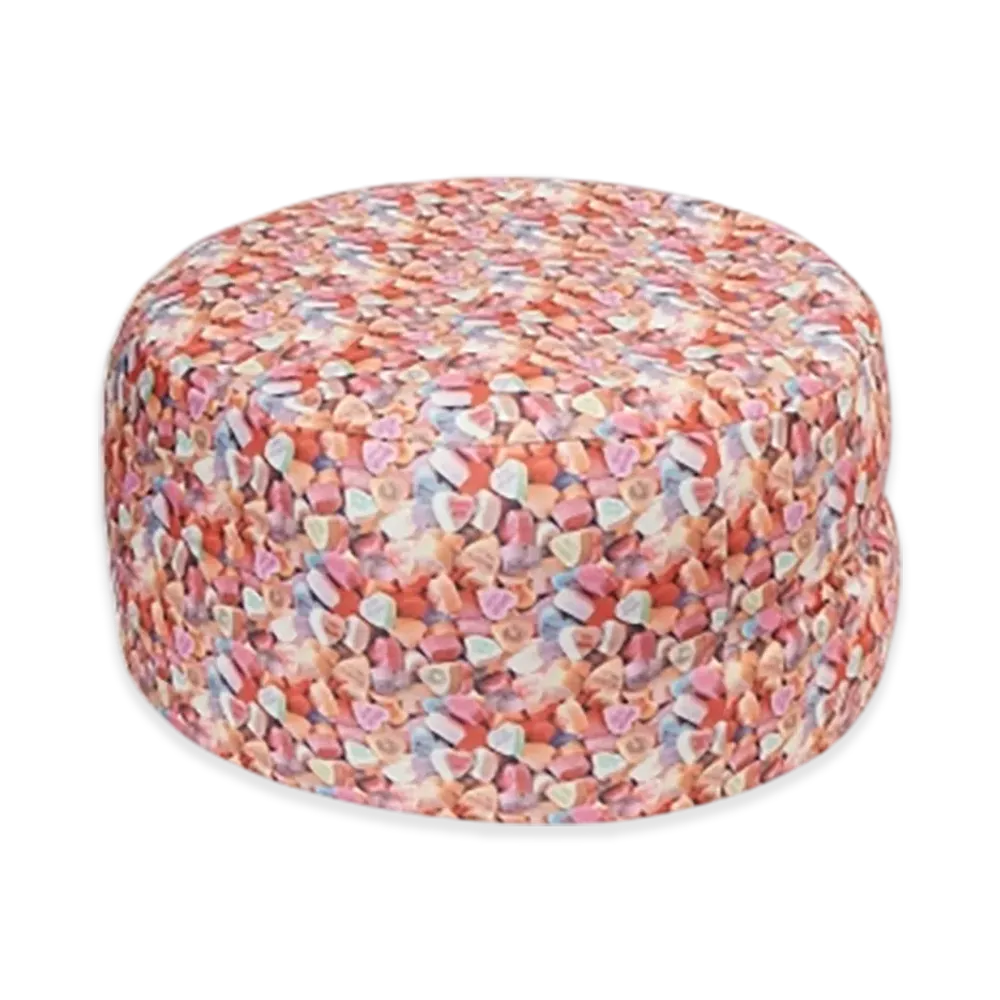 HYSTERIC GLAMOUR HYS Heart Ramune Beads Cushion L "Multi"