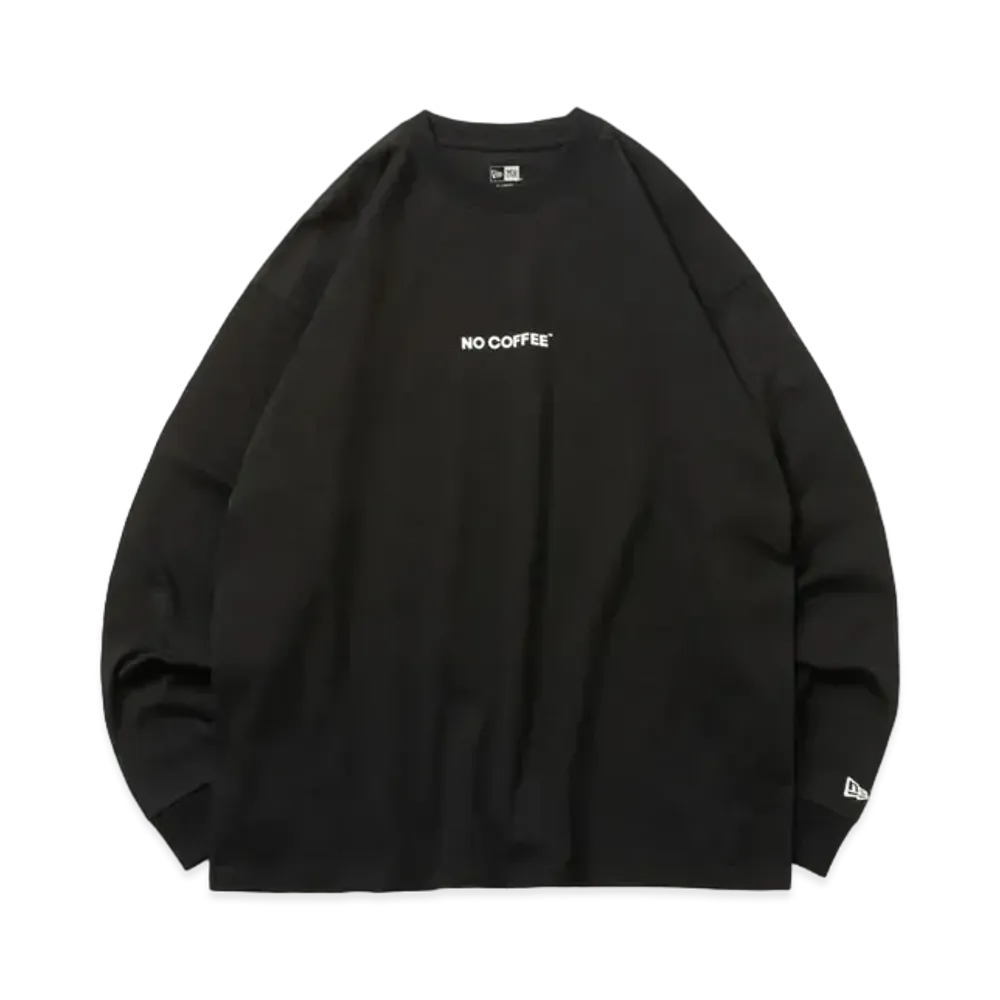 NEW ERA x NO COFFEE Cotton T-Shirt "Black"