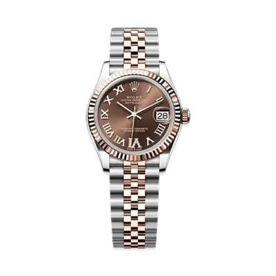 ROLEX Datejust 31mm Oystersteel & Everose Gold 278271 "Chocolate"