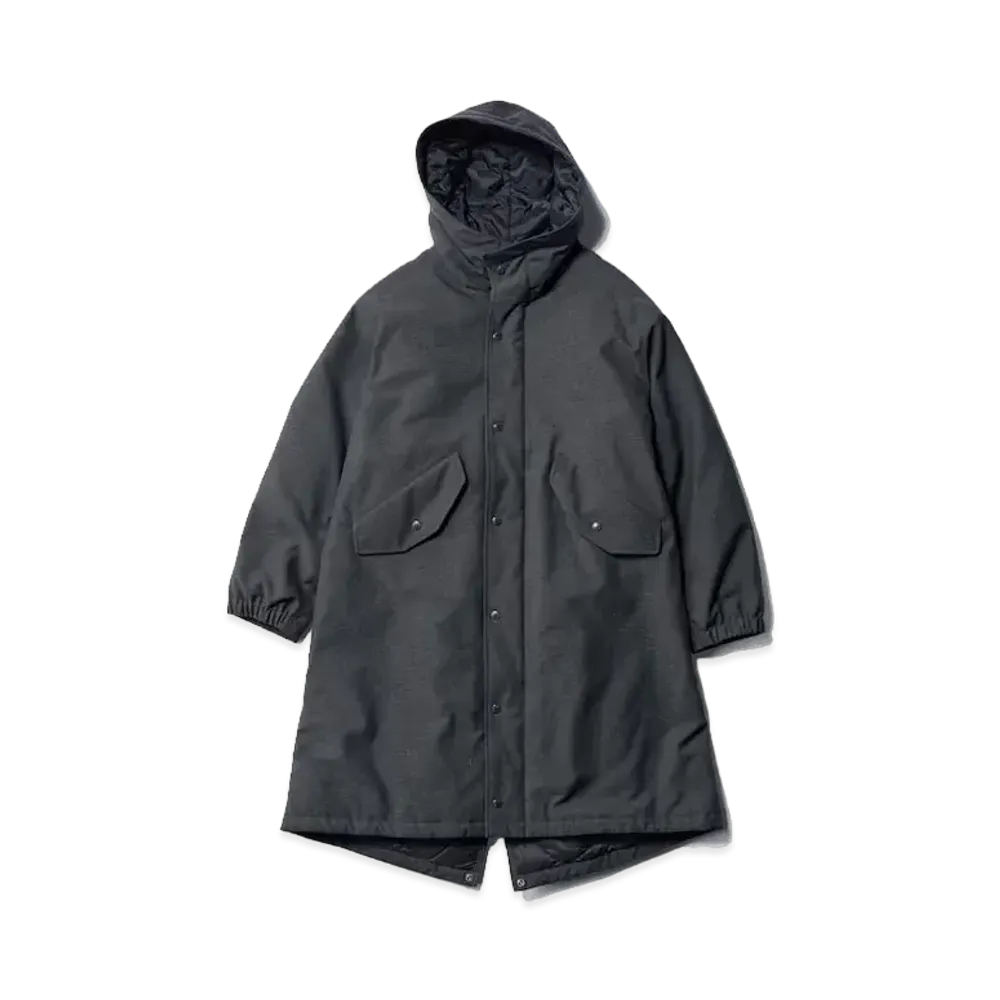 Uniqlo x Engineered Pufftech Hooded Coat (Heattech) "Dark Gray"