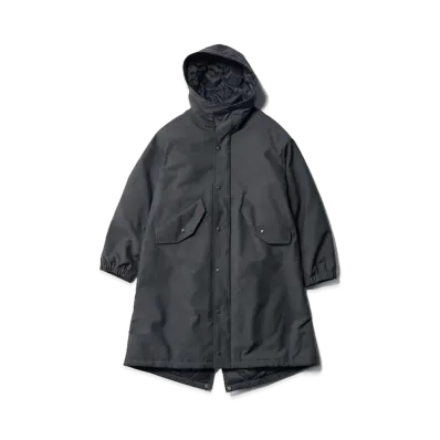 Uniqlo x Engineered Pufftech Hooded Coat (Heattech) "Dark Gray"