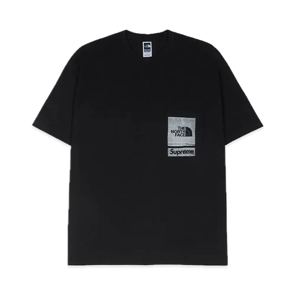 Supreme x The North Face Printed Pocket Tee "Black"