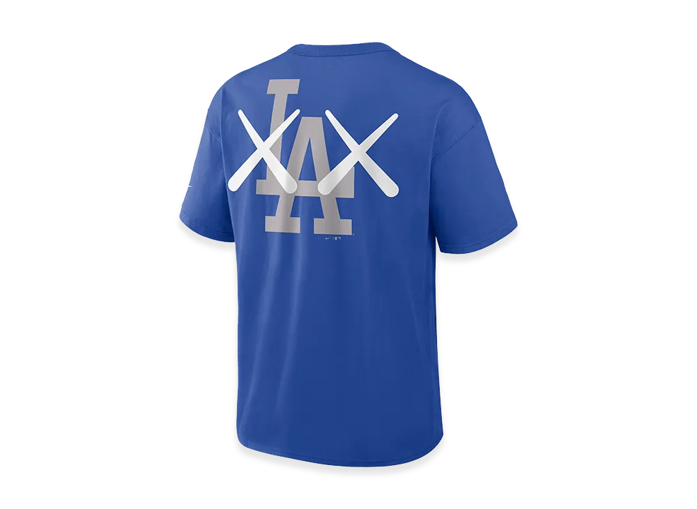 MLB x KAWS x Nike Fanatics Women’s Fest Boxy Tee Los Angeles Dodgers "Game Royal"