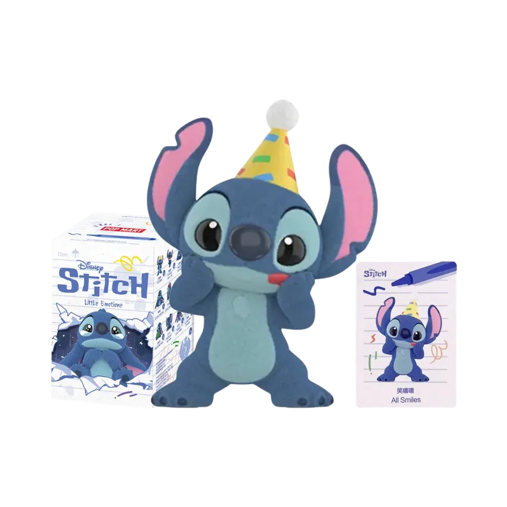 POP MART DISNEY Stitch Little Emotions Series All Smiles