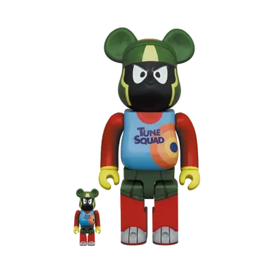 Bearbrick MARVIN THE MARTIAN 100%&400%