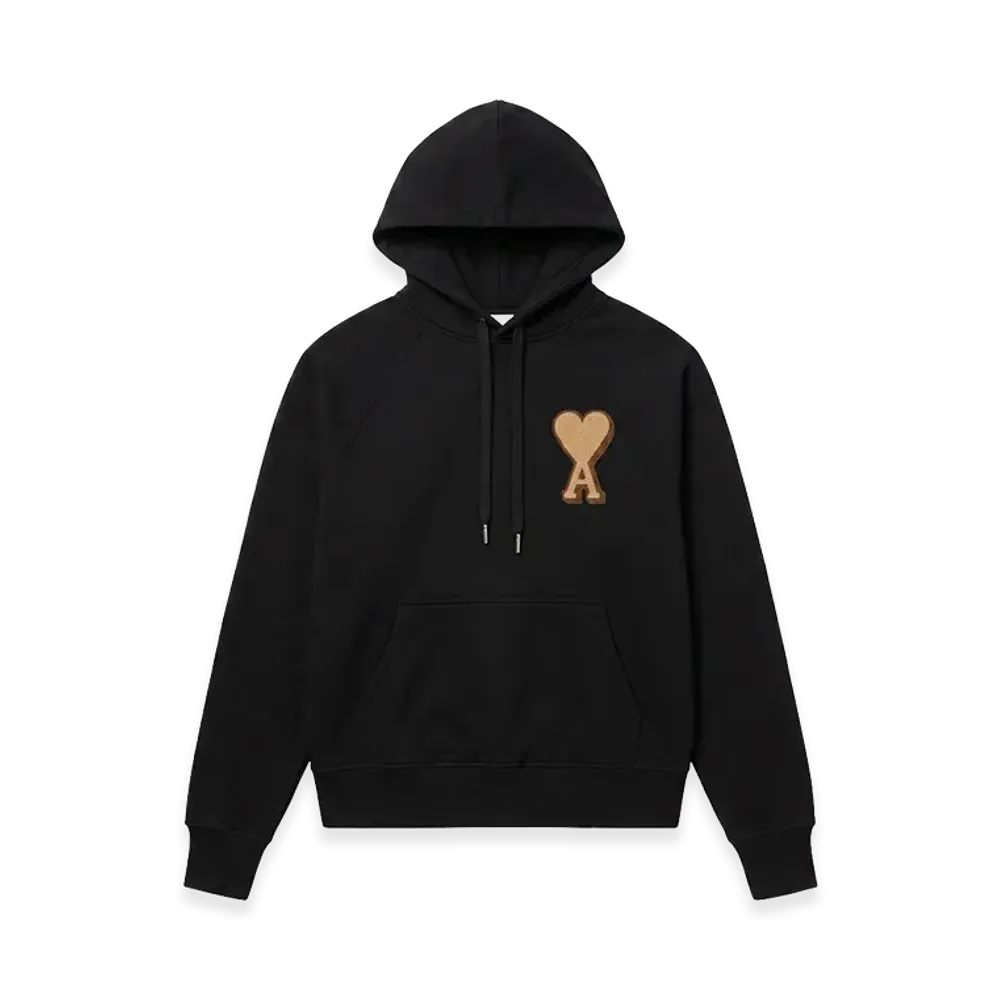 AMI PARIS Ami De Coeur Hoodie "Black"