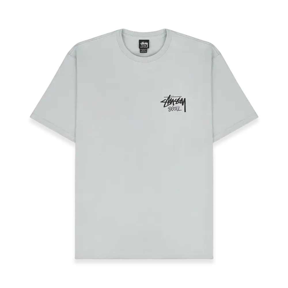 Stussy Stock Seoul Tee 2024 "Fog"