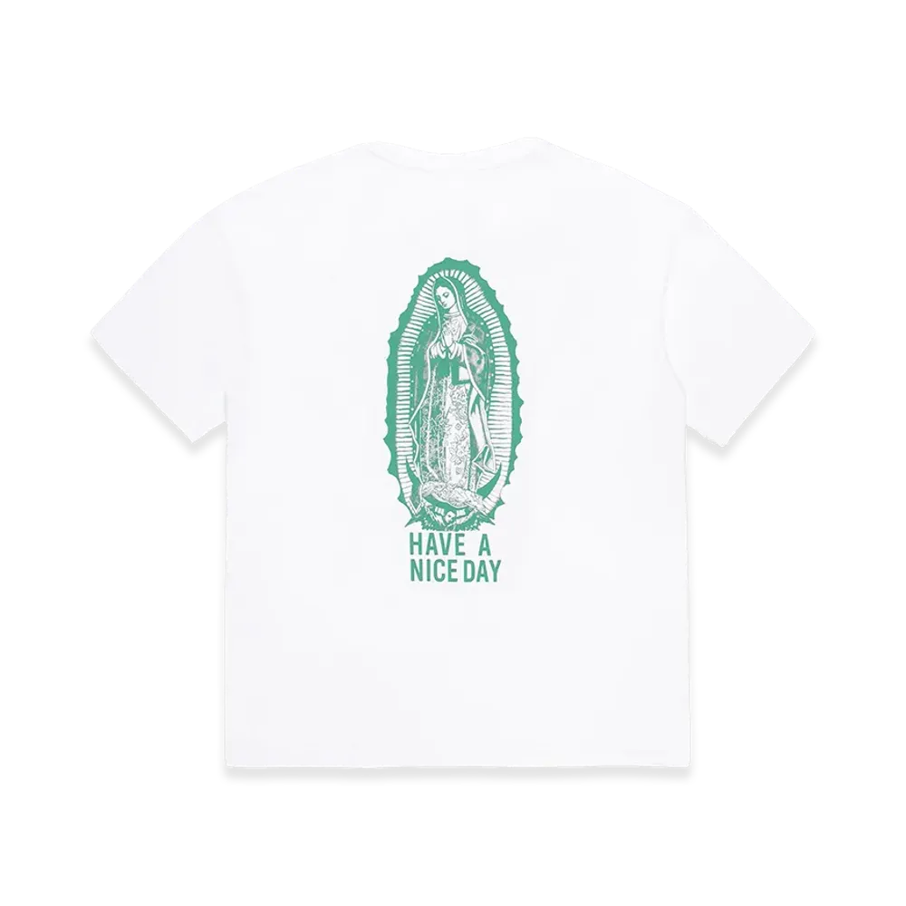 WACKO MARIA Washed Heavy Weight Crew Neck T-Shirt (Type-2) "White"