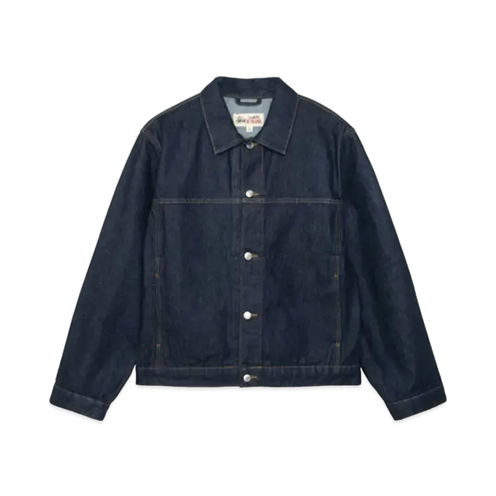 Stussy Trucker Jacket Denim "Rinsed Indigo"