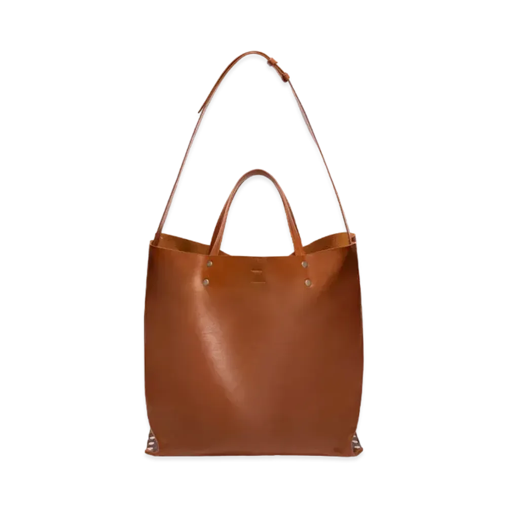 Jil Sander Rivet Tote Medium "Brown"