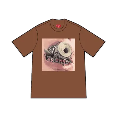 Supreme Braces Tee "Brown"