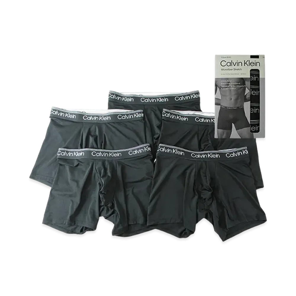 Calvin Klein 5 Pack Boxer Brief "Black"