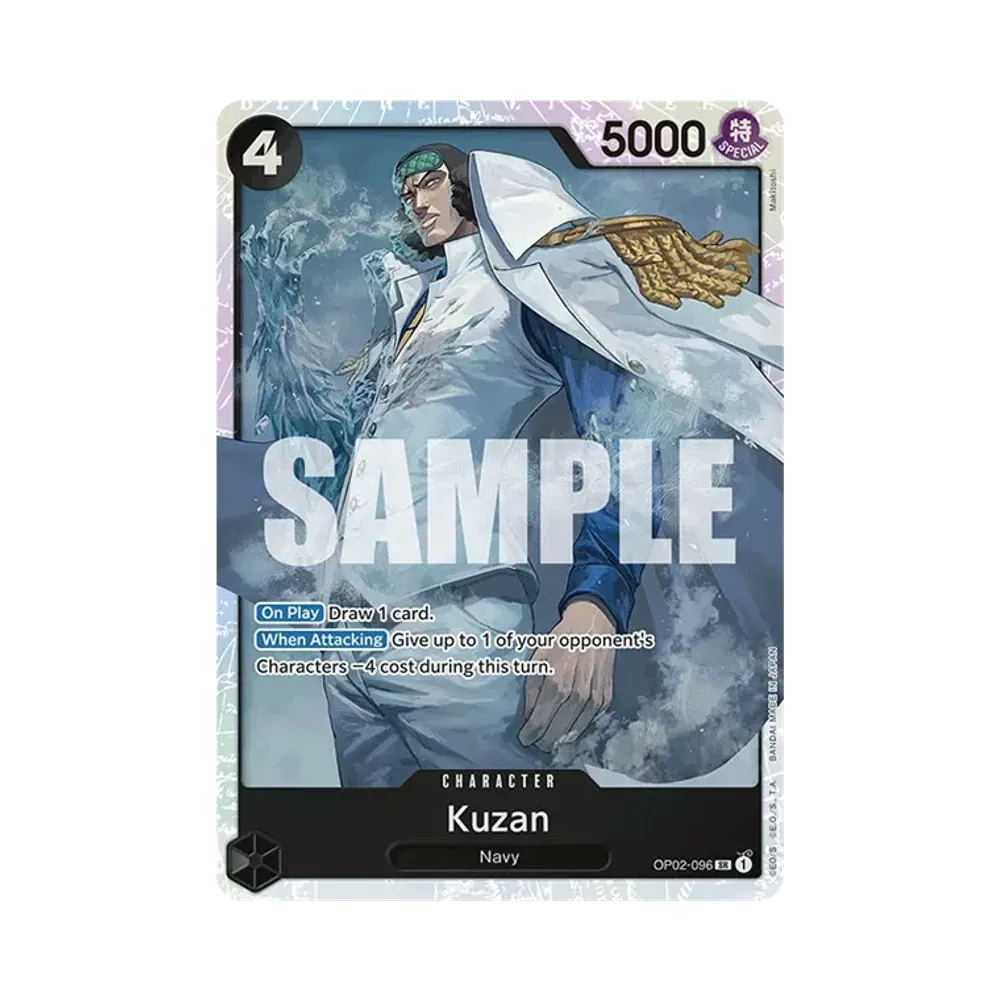 クザン SR [OP02-096]【英語版】(プレミアムブースター「ONE PIECE CARD THE BEST」)