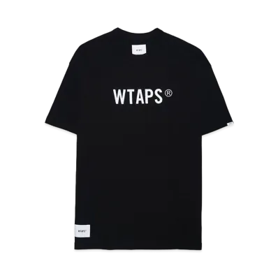 WTAPS Sign / SS / Cotton. TSSC "Black"