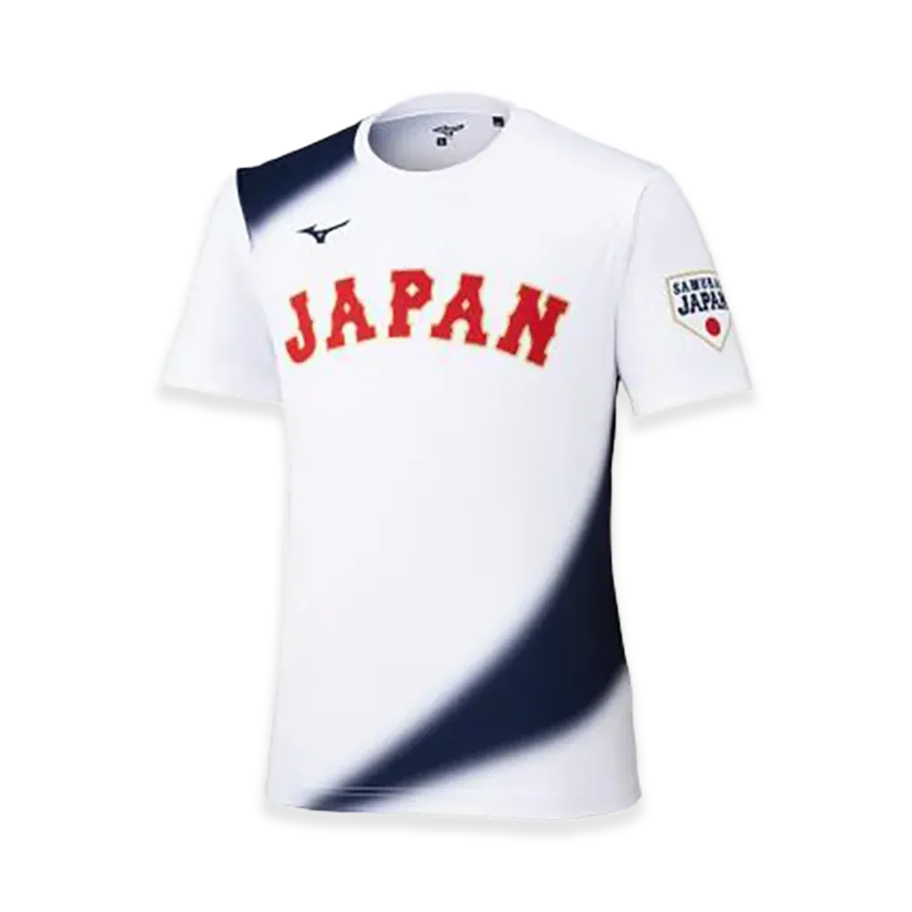 MIZUNO 2026WBC Samurai Japan Replica Tee "White"