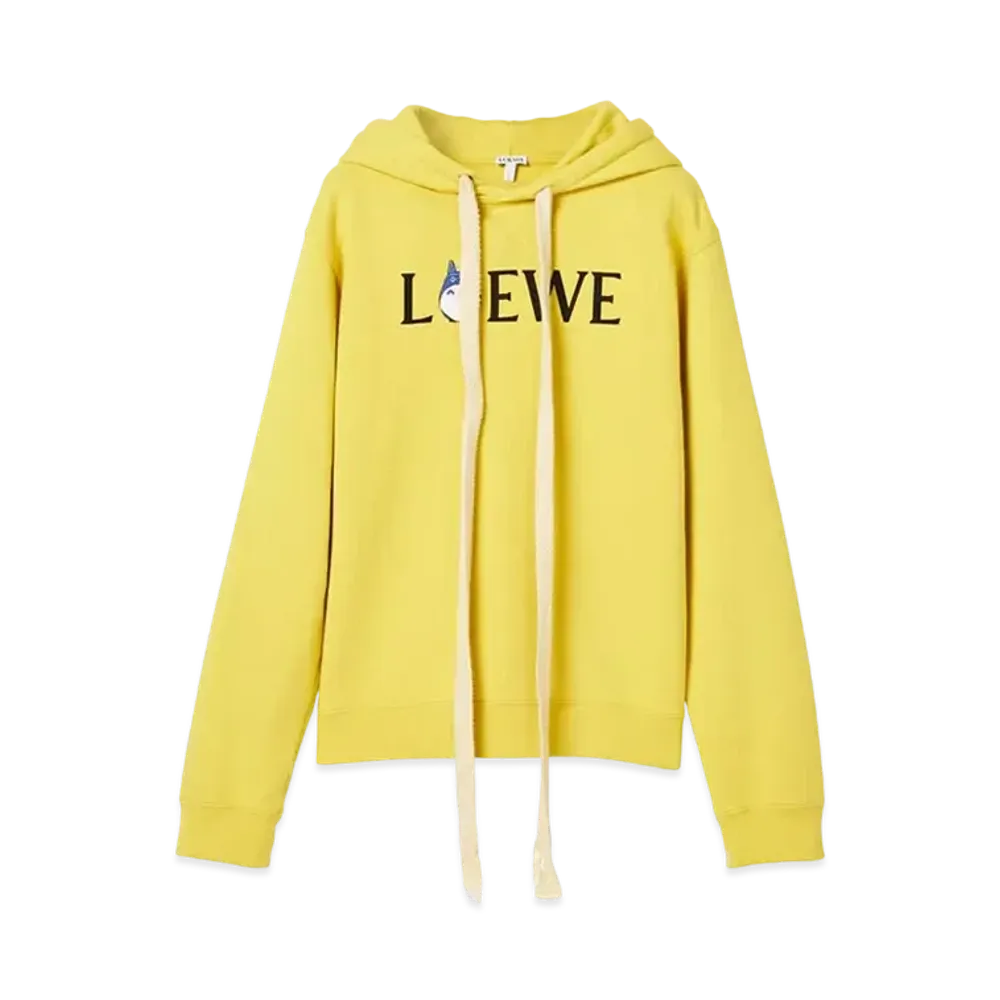 LOEWE x My Neighbor Totoro Hoodie In Cotton "Yellow"