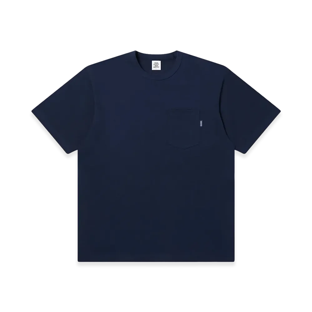 BlackEyePatch HWC Heavyweight Pocket Tee "Navy"