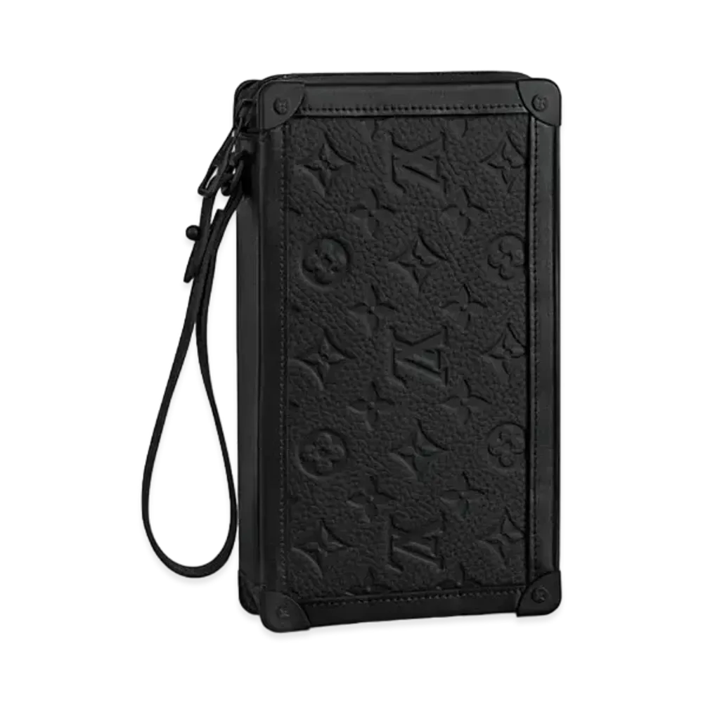 Louis Vuitton Monogram Soft Trunk Clutch ”Noir”