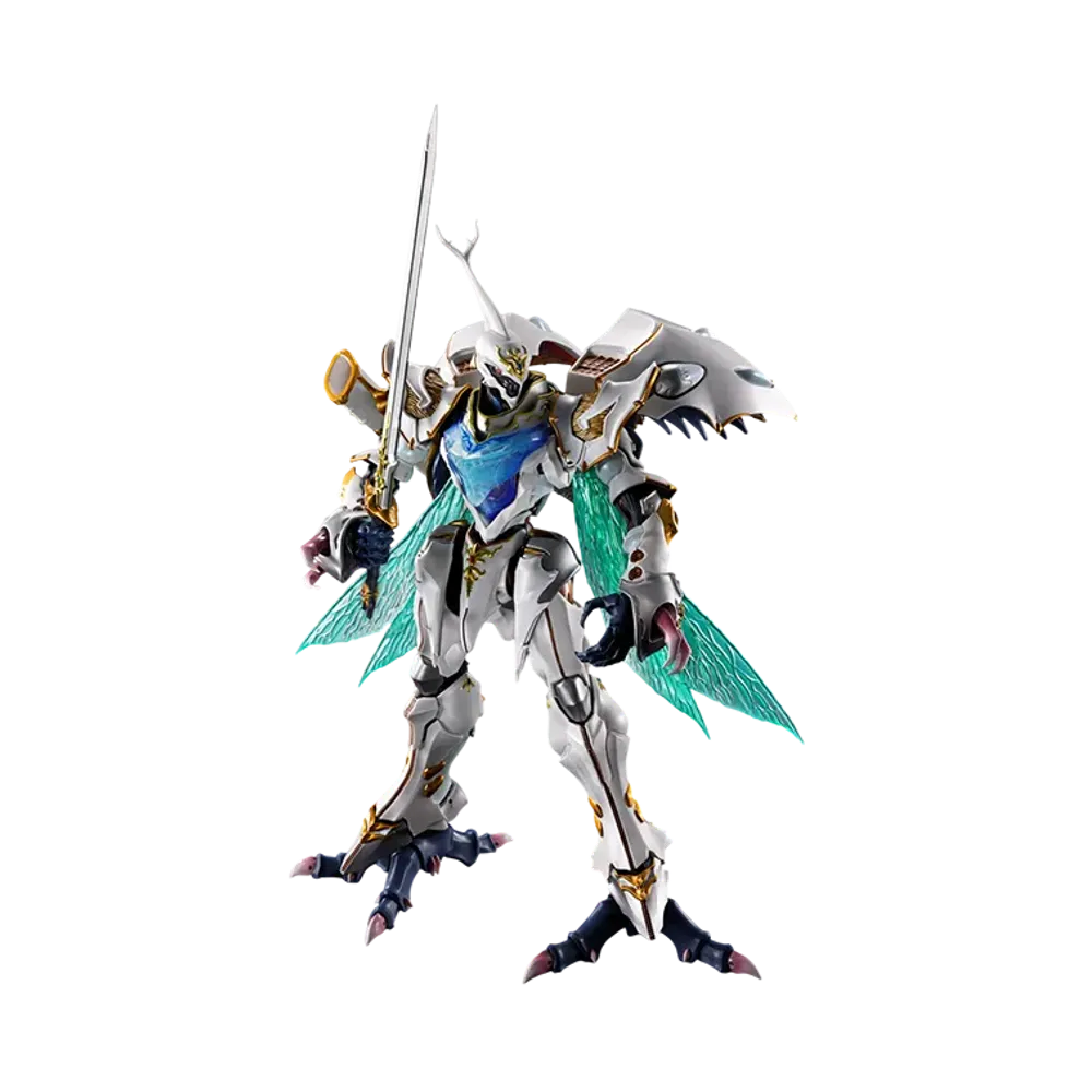 BANDAI "METAL BUILD" -Aura Battler Dunbine- DRAGON SCALE SIRBINE (White Hallows)