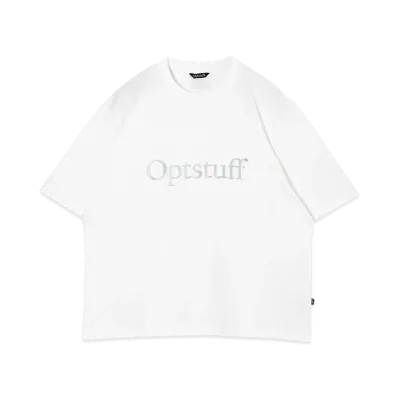 Optstuff Reflective Classic Logo T-Shirt "White"