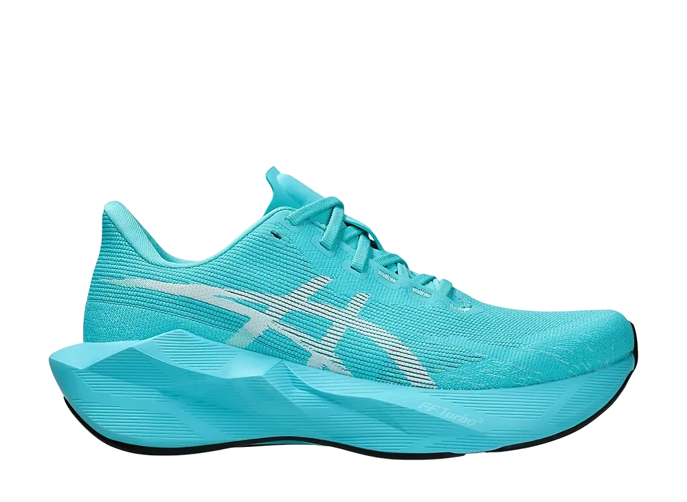 Asics Women's Novablast 6 "Energy Aqua/White"