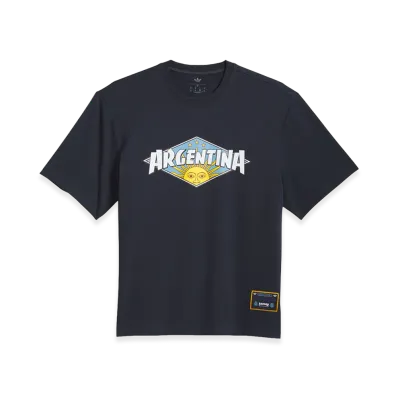 adidas x THRASHER x AFA Argentina Tee "Night Navy"