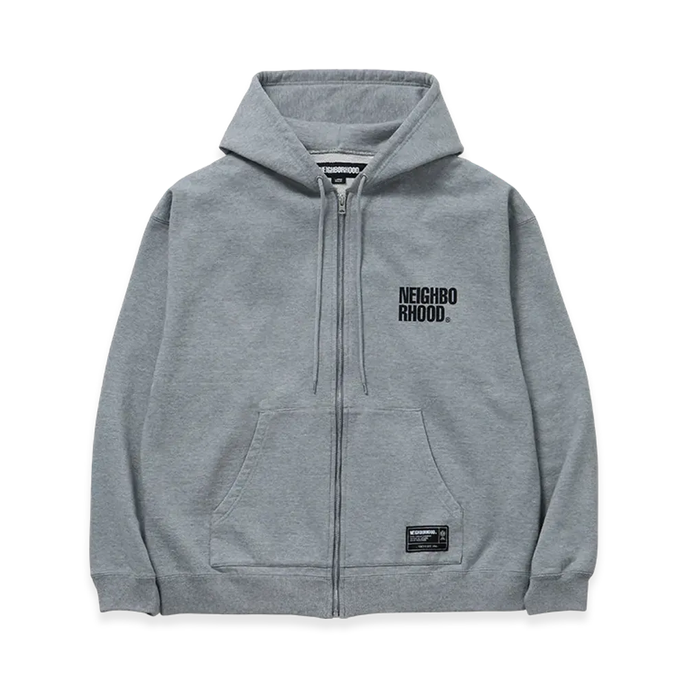 NEIGHBORHOOD Classic Sweat Zip Hoodie LS "Gray"