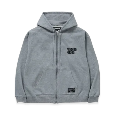 NEIGHBORHOOD Classic Sweat Zip Hoodie LS "Gray"