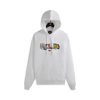 Marvel x Kith Spider-Man Comic Covers Hoodie "White"