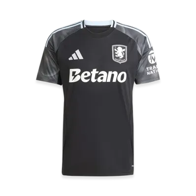 adidas Aston Villa FC 25/26 Away Uniform "Black/Glow Blue"