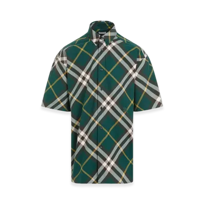 Burberry Cotton Shirt "Green"