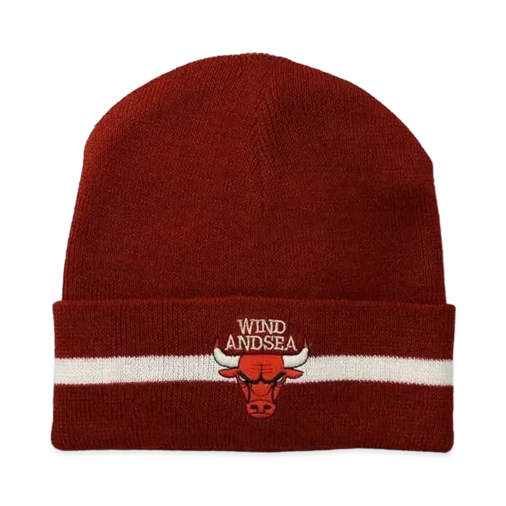 WIND AND SEA x NBA Cotton Knit Beanie (Chicago Bulls) "CHI"
