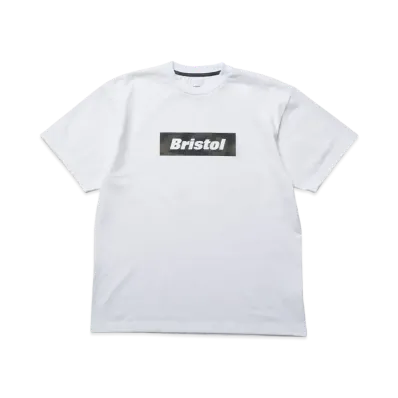F.C.Real Bristol Speed Camo Box Logo Tee "White"