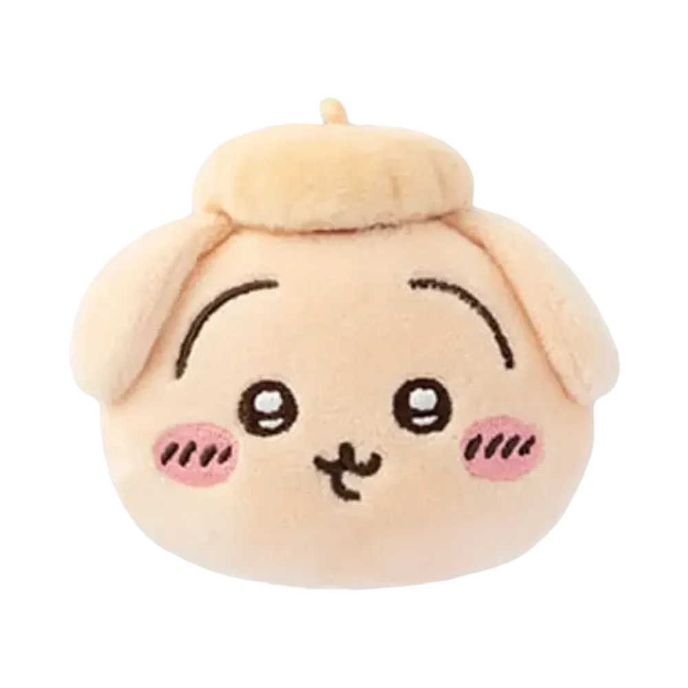 Gray Parka Service "Tokyo souvenir OKAO Plush Badges" -Chiikawa- Usagi