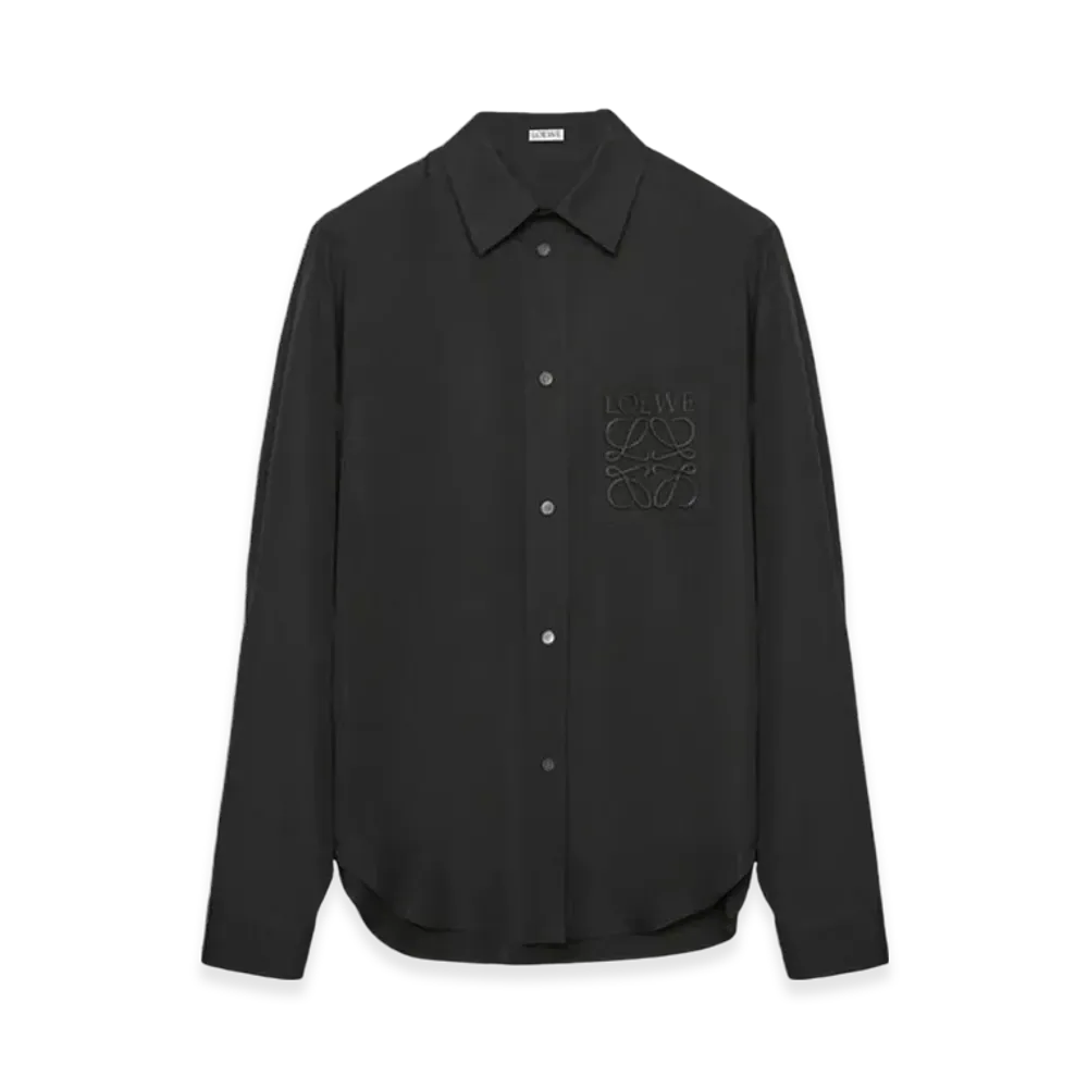 LOEWE Shirt in Cotton "Black"