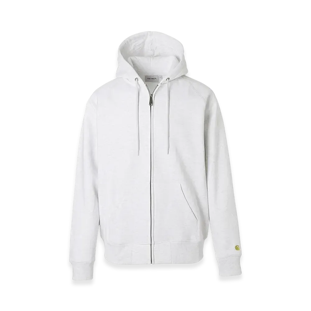 Carhartt WIP Hooded Chase Jacket "Ashheather/Gold"