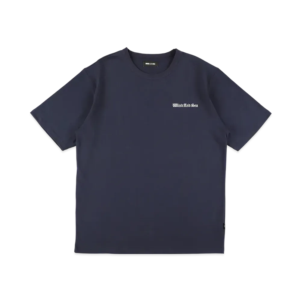 WIND AND SEA Logo Basic Pack Tee "Navy"