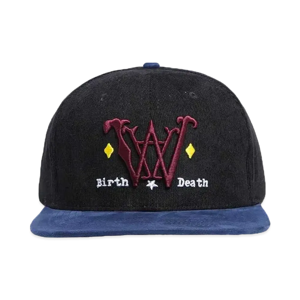 WANNA Invisible Guns CartelSnapBack "BLACKxNAVY"