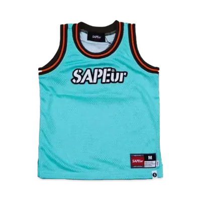 SAPEur Basket Tank Top Kids "Mint Green"