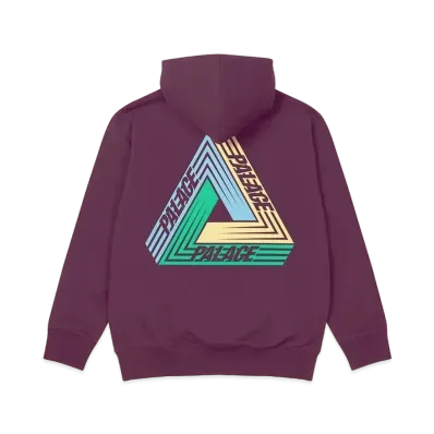 PALACE Tri-Dart Hood "Burgundy"