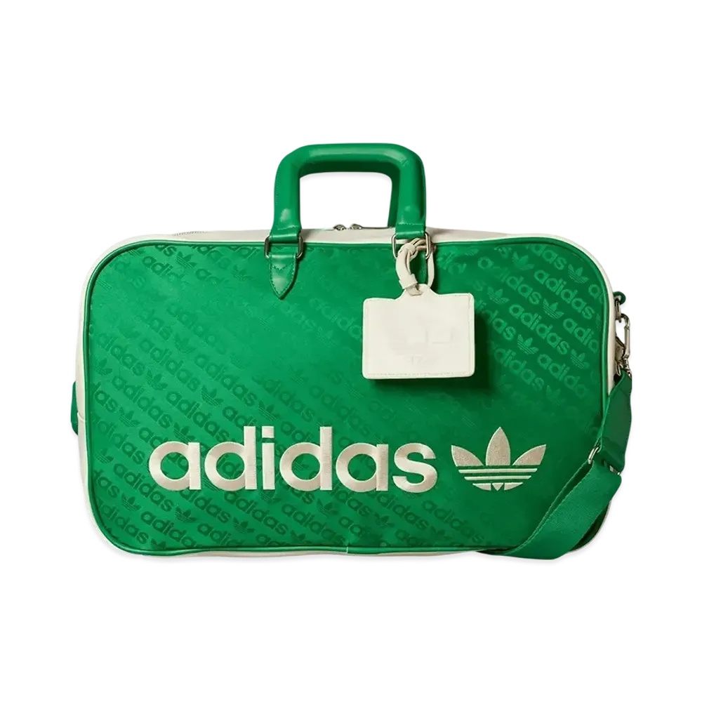 adidas Originals Golf Monogram Boston Bag "Green/Chalk White"