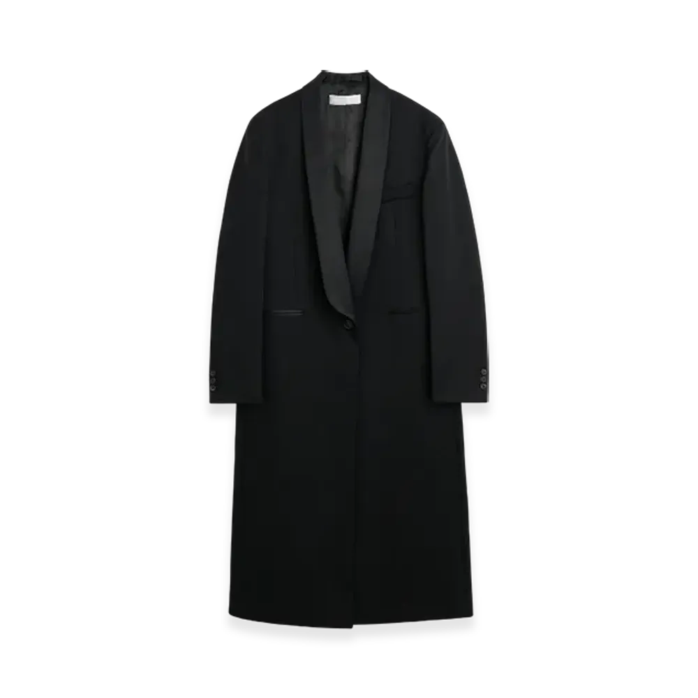 OUR LEGACY Supper Coat "Onyx Black Tech Sateen"