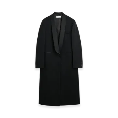 OUR LEGACY Supper Coat "Onyx Black Tech Sateen"