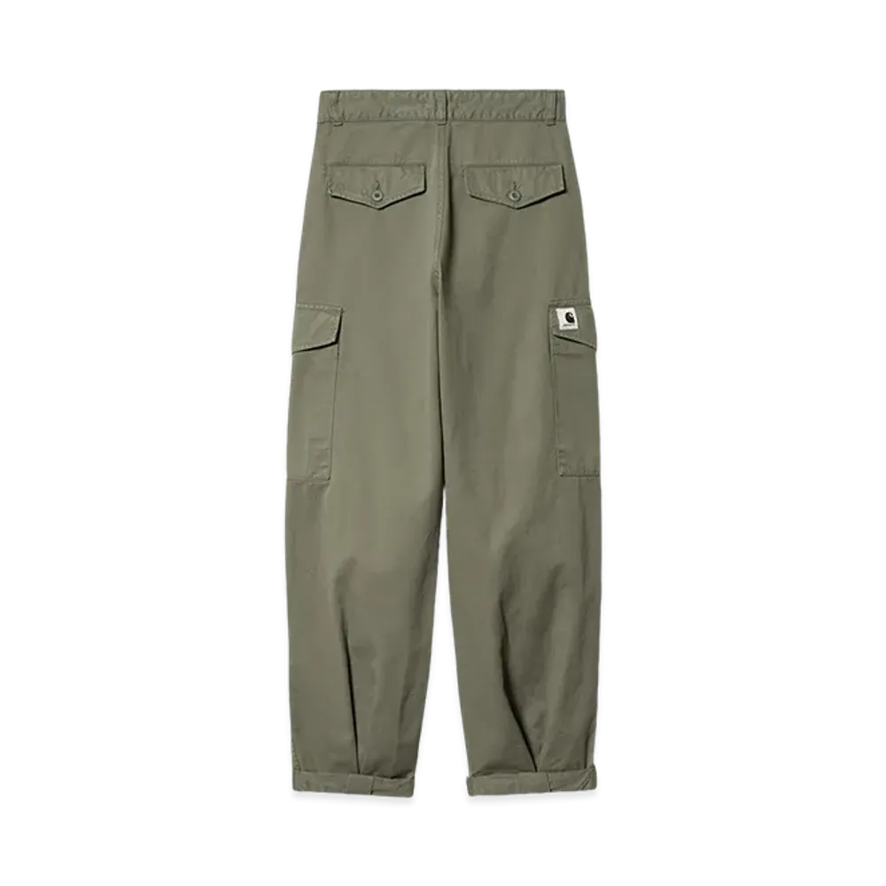 Carhartt WIP Women's Collins Pants "Dollar Green Garment Dyed"