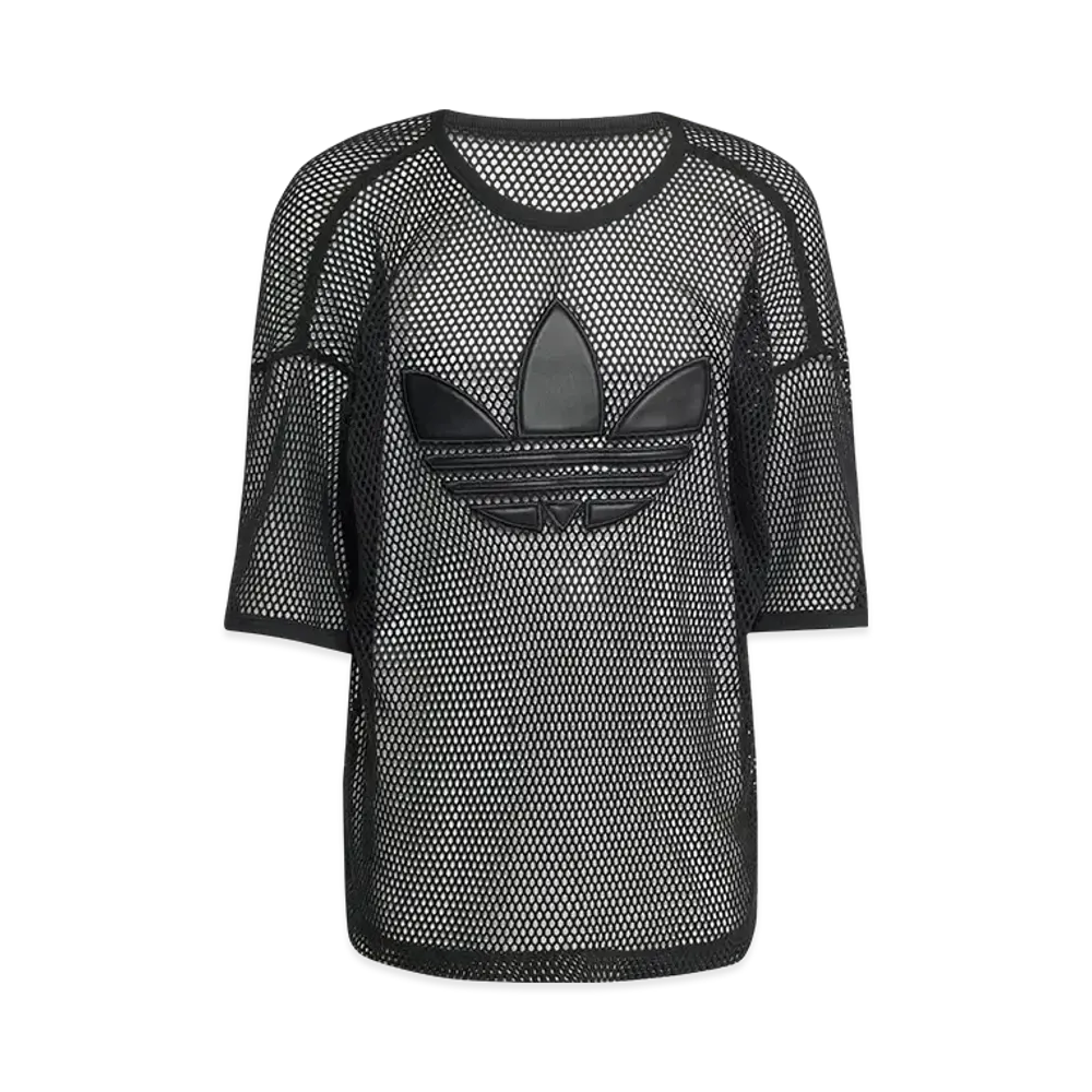 adidas x Jeremy Scott Mesh Short Sleeve T-shirt "Black"