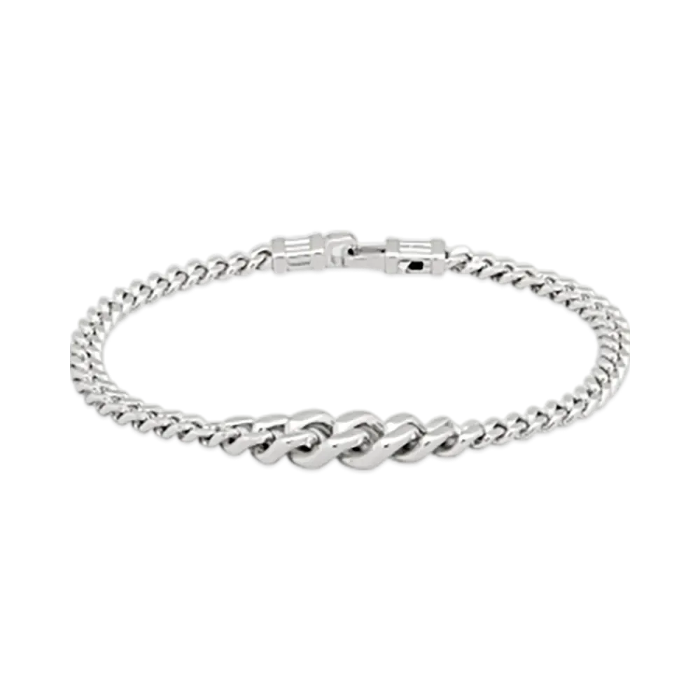 TOM WOOD Dean Bracelet "Silver"