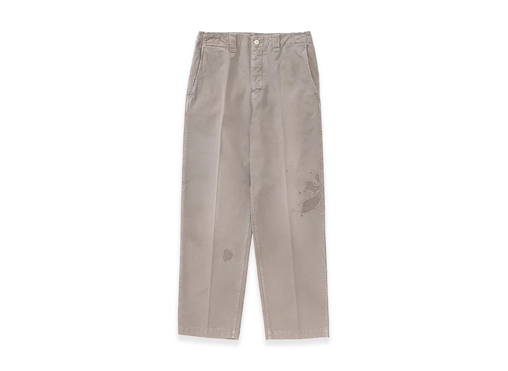 visvim Wide Chino Pants Crash "Grey"