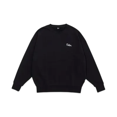 POLeR Crew Fleece Sweatshirt "Black"