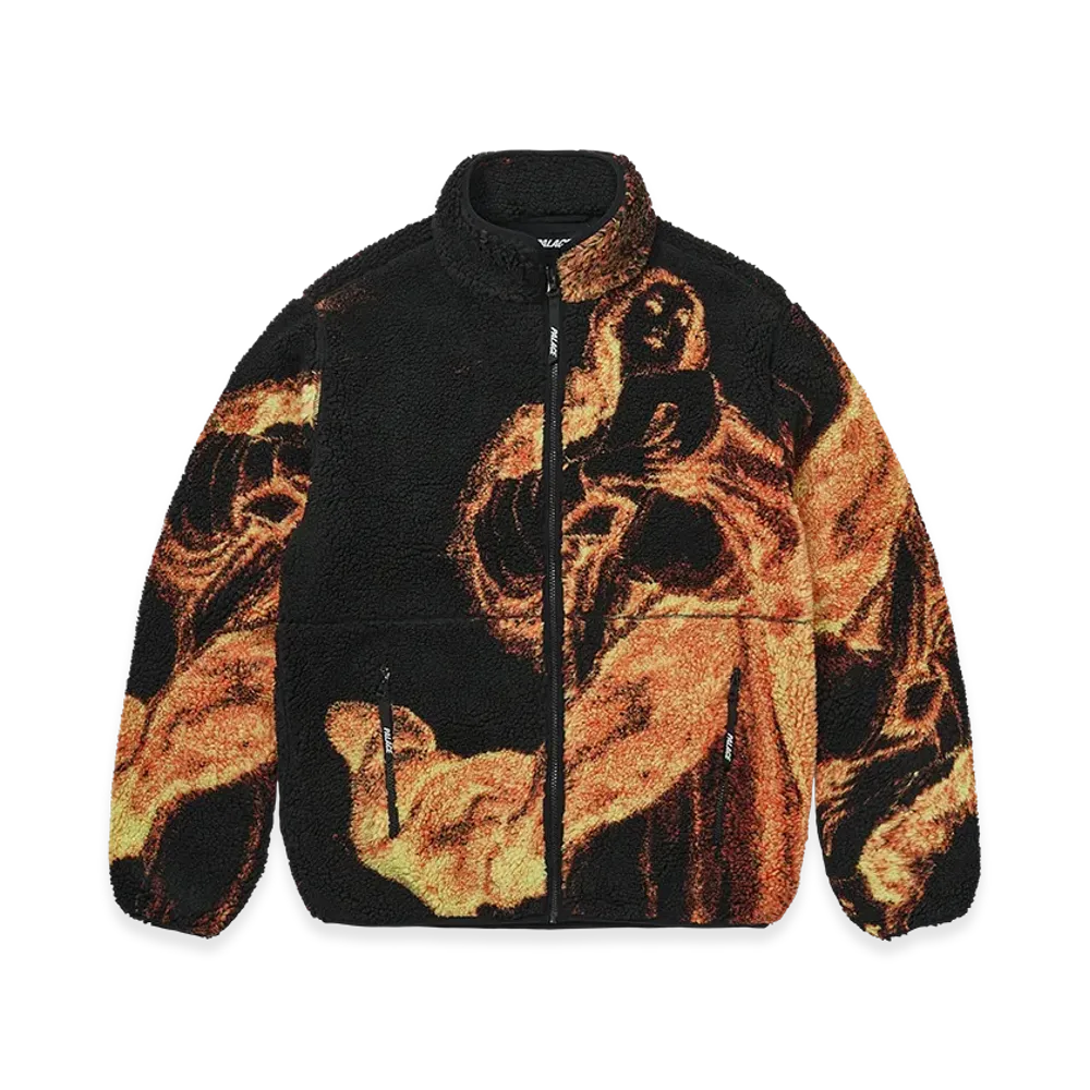 PALACE Holy Grail Funnel Fleece "Black"